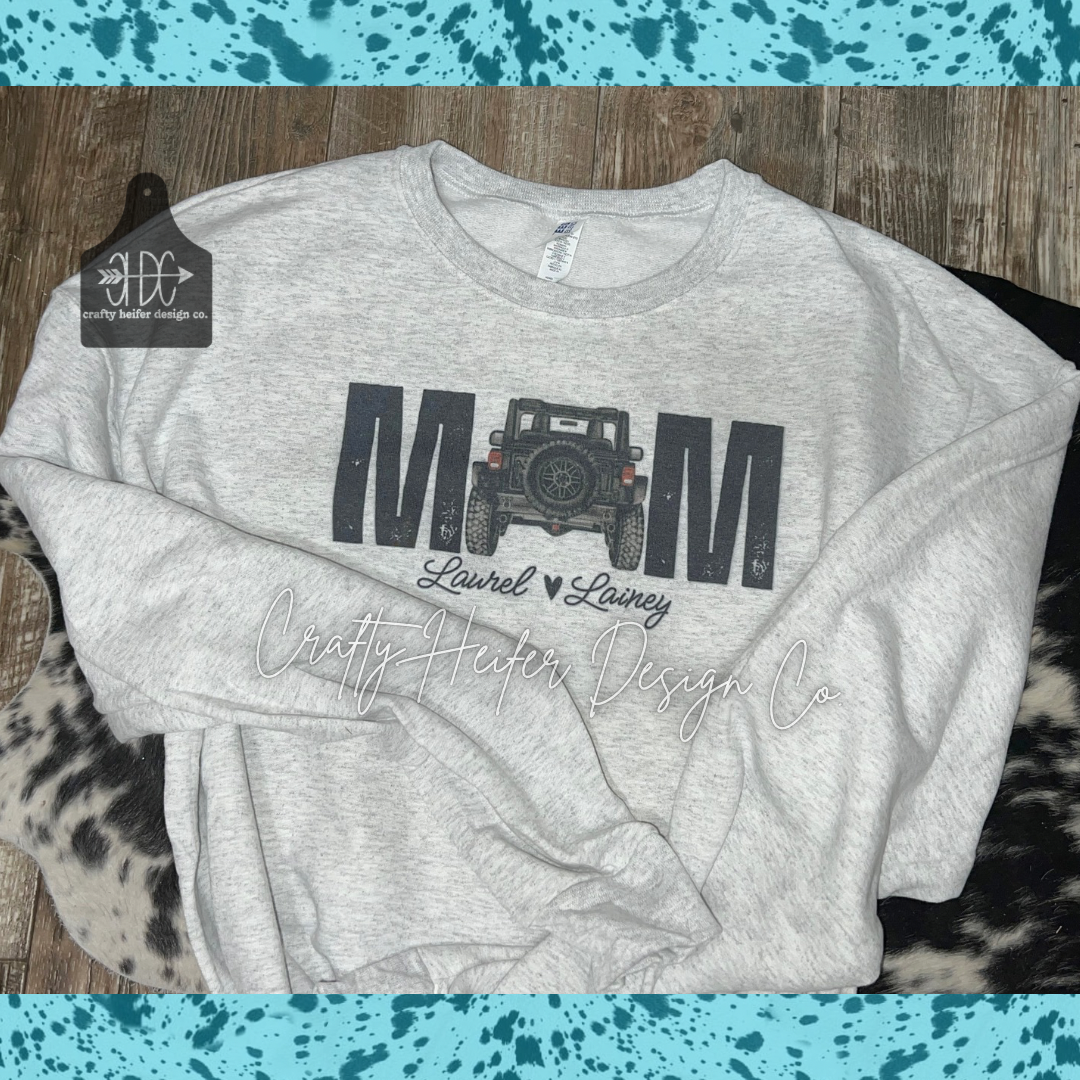 Custom 4x4 Crewneck Sweatshirt