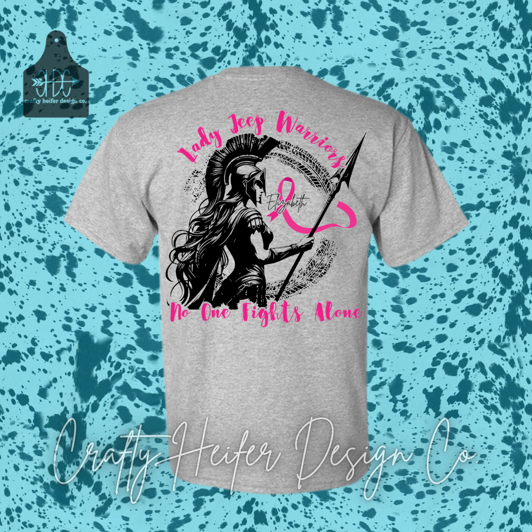 Lady Jeep Warriors GROUP ONLY EXCLUSIVE Tee