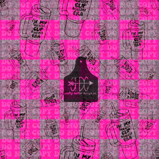 Obsessive Cup Disorder // SEAMLESS PATTERN