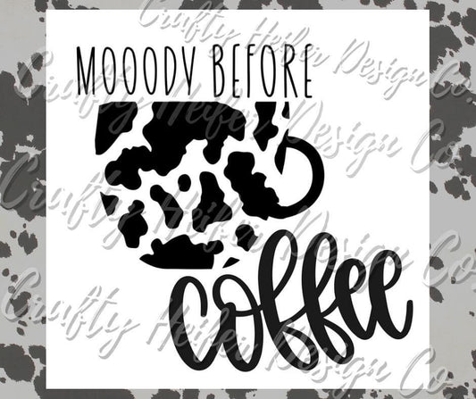 Mooody Before Coffee Tee