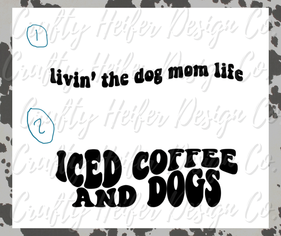 Dog Mom Tee - Choose your design!