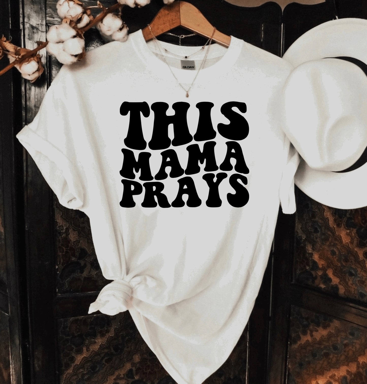 This Mama Prays Tee