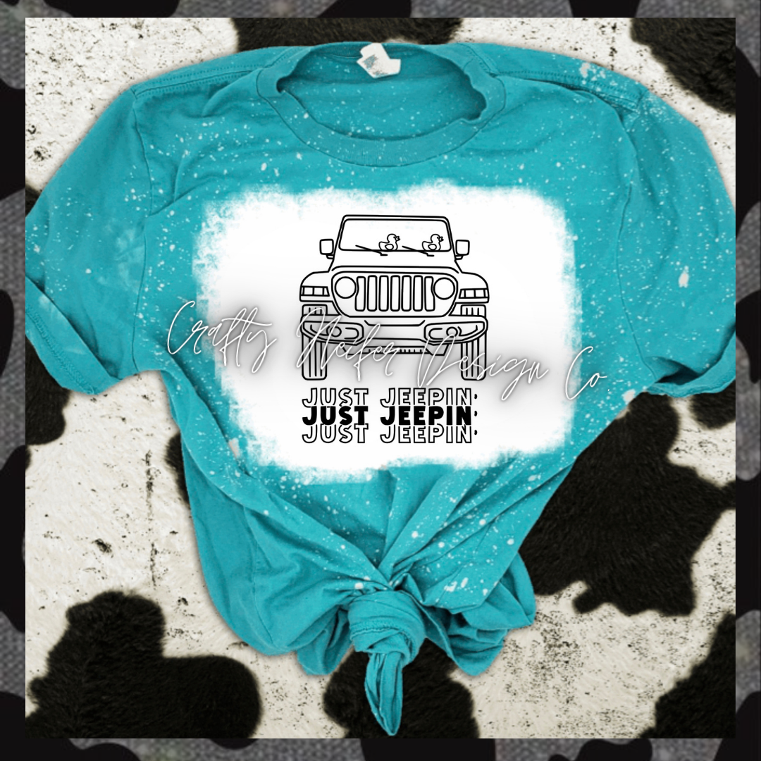 Just Jeepin’ Tee (multiple designs)