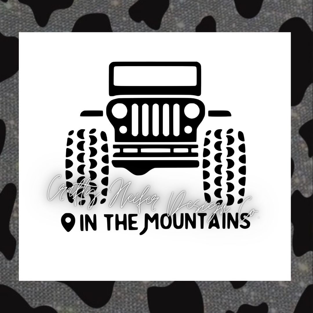 Jeepin’ Location Tee (multiple designs)