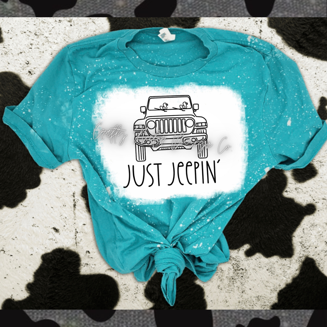 Just Jeepin’ Tee (multiple designs)