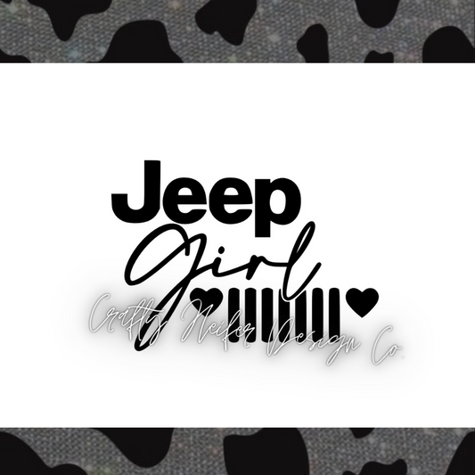 Jeep Girl Decal