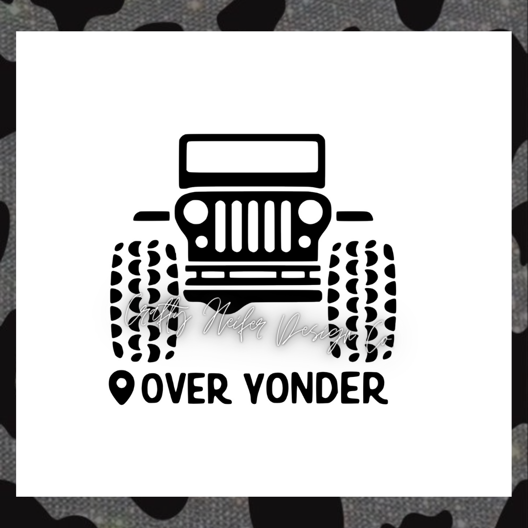 Jeepin’ Location Decal (multiple designs)