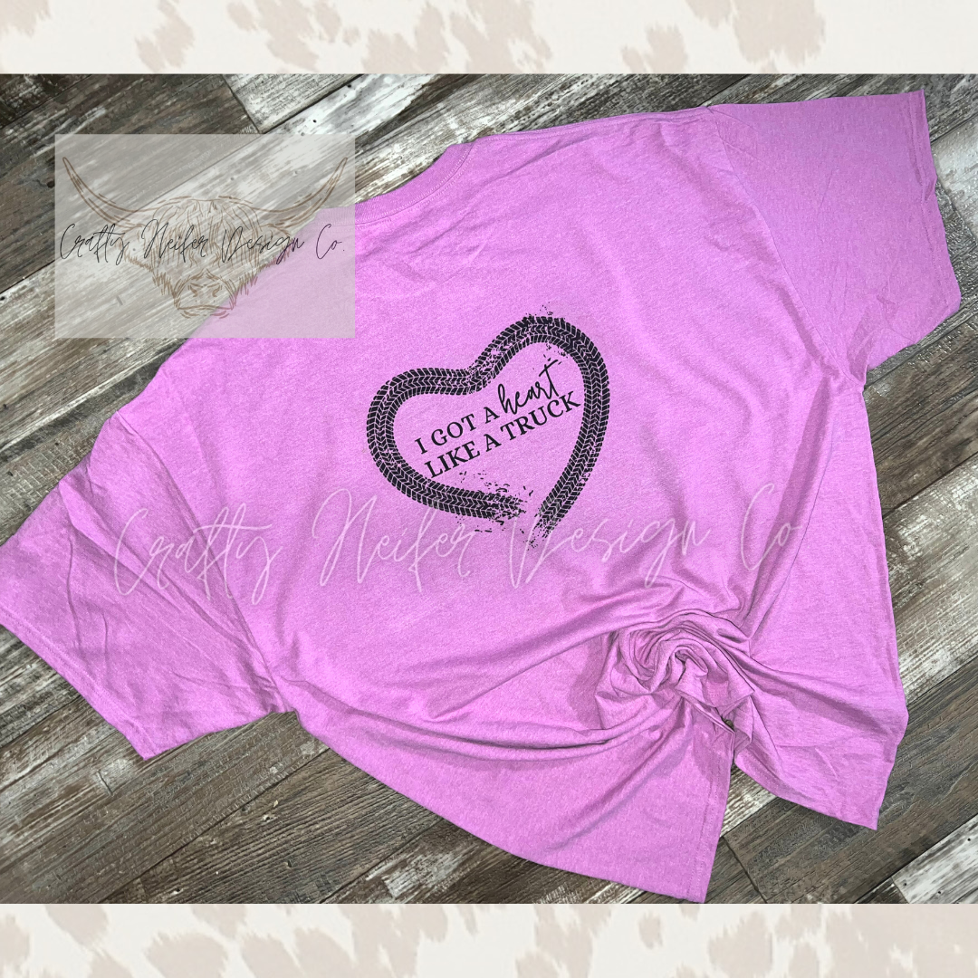 Heart Like A Truck Tee