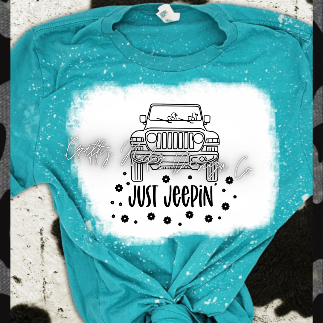 Just Jeepin’ Tee (multiple designs)